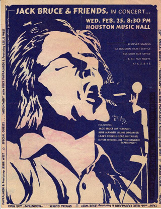 Jack Bruce & Friends poster 3 Small